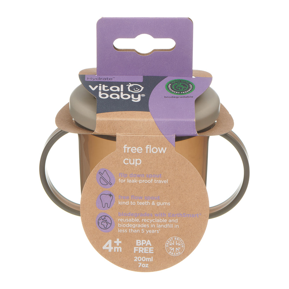 free flow cup