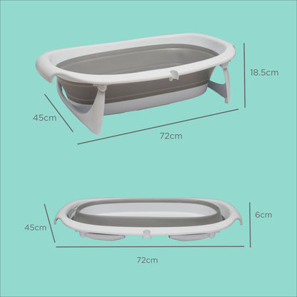 foldable bath