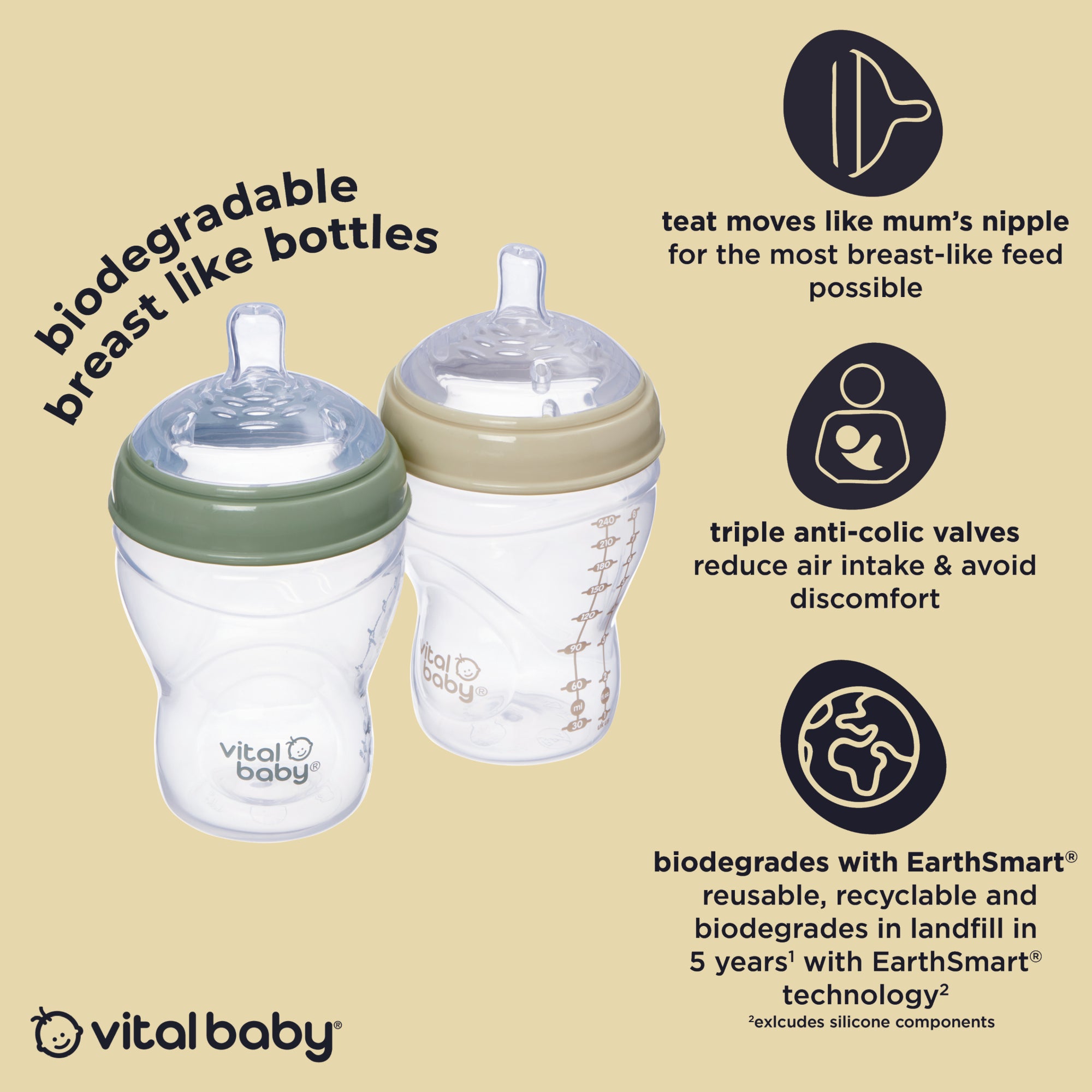 breast like bottle 240ml