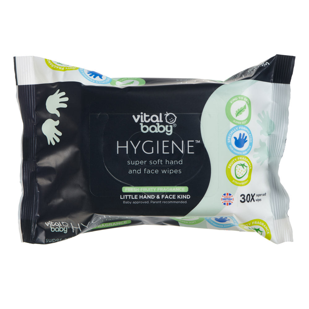 super soft hand & face wipes fresh fruity fragrance